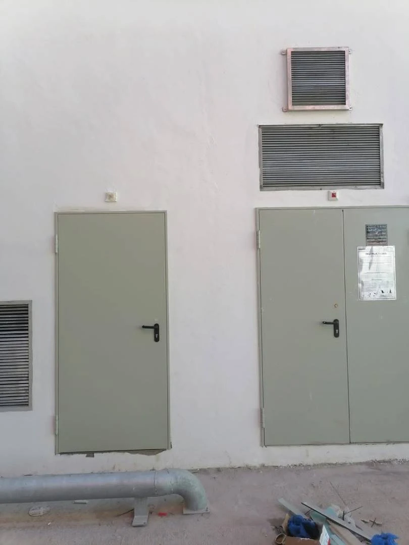 Porte métallique COUPE-FEU